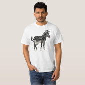 Zebra Shirten T-shirt (Voorkant volledig)