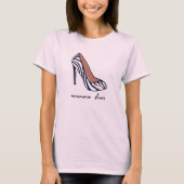 Zebra Shoe T-shirt (Voorkant)