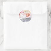 Zebra Sieraden Baby Meisje Sticker Zilver (Tas)