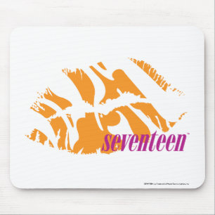 Zebra Sinaasappel Muismat