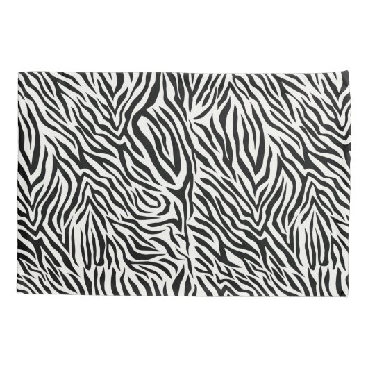 Zebra Single Standard-modelformaat Pillow-Hoesje Kussensloop (Achterkant)
