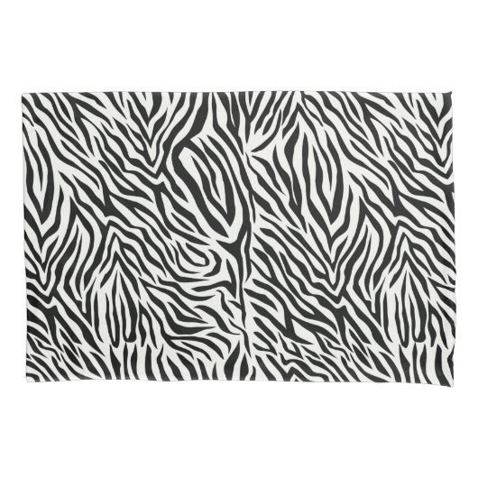 Zebra Single Standard-modelformaat Pillow-Hoesje Kussensloop (Voorkant)