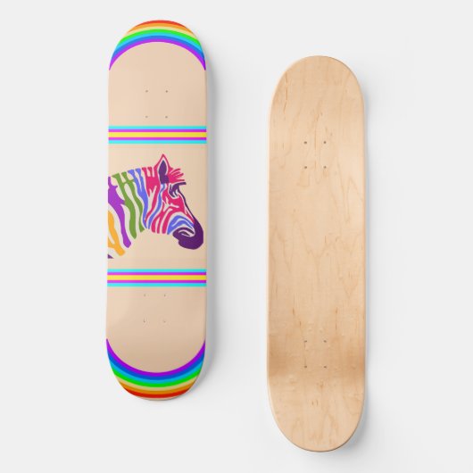Zebra Skateboard (Voorkant)