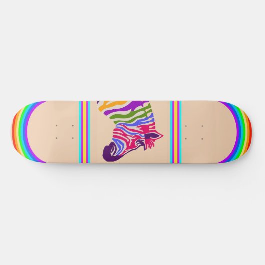 Zebra Skateboard (Horizontaal)