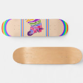 Zebra Skateboard (Horizontaal)