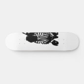 zebra skateboard (Horizontaal)