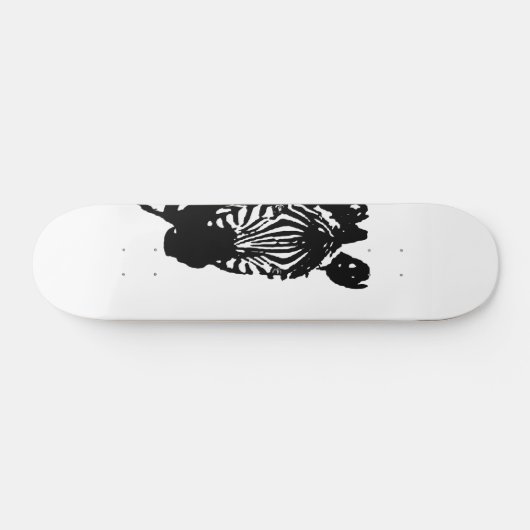 zebra skateboard (Horizontaal)