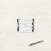 Zebra Skin achtergrond (achtergrondkleur toevoegen Post-it® Notes (Op bureau)