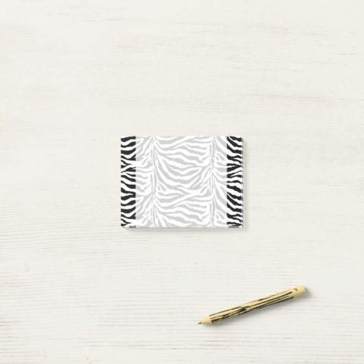 Zebra Skin achtergrond (achtergrondkleur toevoegen Post-it® Notes (Op bureau)