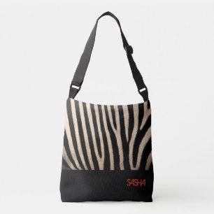 Zebra Skin Collectie Crossbody Bag Crossbody Tas
