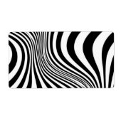 Zebra Skin Print Texture Pattern-88488 Etiket (Voorkant)