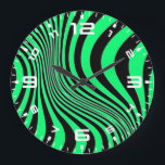 Zebra Skin Print Texture Pattern-88488 Grote Klok<br><div class="desc">Zebra Skin Print Texture Pattern-88488</div>