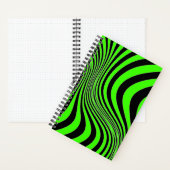 Zebra Skin Print Texture Pattern-88488 Notitieboek (Binnen)