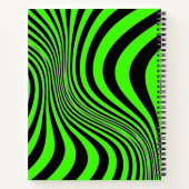 Zebra Skin Print Texture Pattern-88488 Notitieboek (Achterkant)