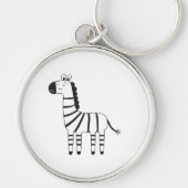 Zebra Sleutelhanger (Voorkant)