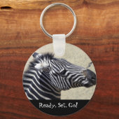 Zebra sleutelhanger (Voorkant)