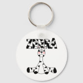 Zebra Sleutelhanger (Voorkant)