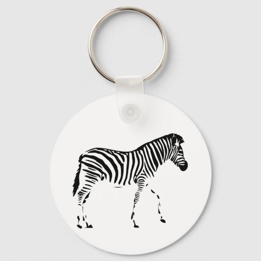 Zebra Sleutelhanger (Voorkant)