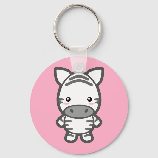 Zebra Sleutelhanger (Voorkant)