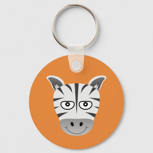 Zebra Sleutelhanger (Voorkant)
