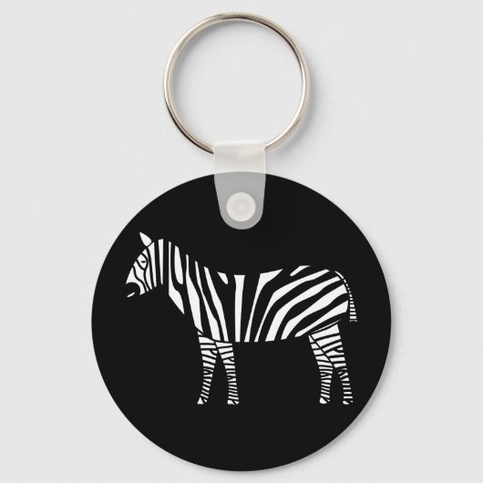 Zebra Sleutelhanger (Voorkant)