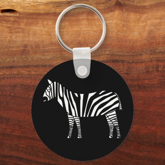 Zebra Sleutelhanger (Voorkant)