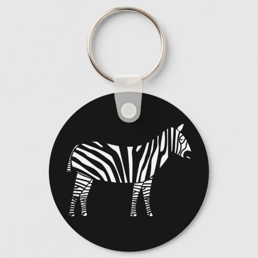 Zebra Sleutelhanger (Achterkant)