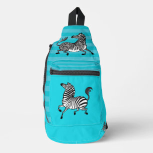 Zebra Sling Rugzak
