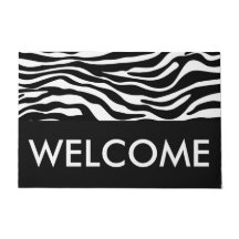 Zebra snijdt het patroon zwart-wit en je ideeën