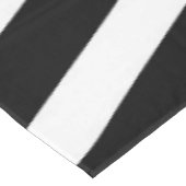 Zebra snijdt het patroon zwart-wit en je ideeën tafelkleed (Gekanteld)