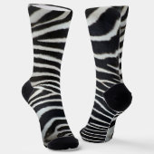 Zebra Sokken (Gebogen)