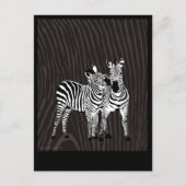 Zebra speelgoed briefkaart (Voorkant)