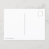 Zebra speelgoed briefkaart (Achterkant)