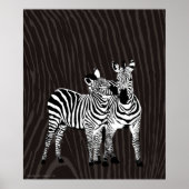 Zebra Spelen Poster (Voorkant)