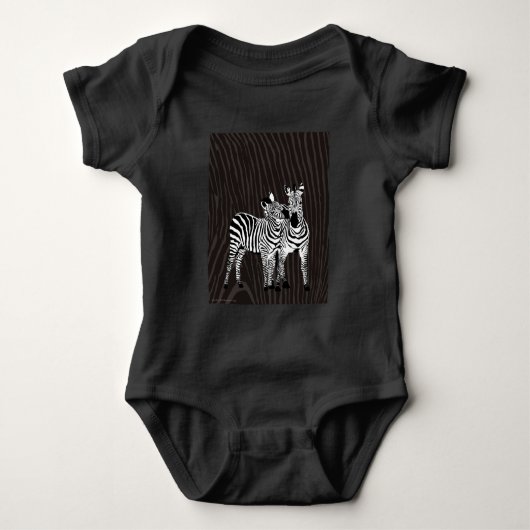 Zebra Spelen Romper (Voorkant)