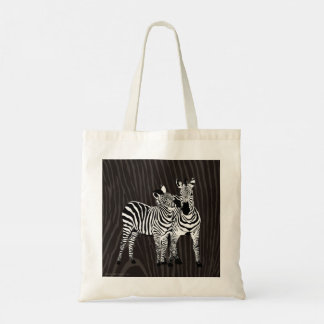 Zebra Spelen Tote Bag