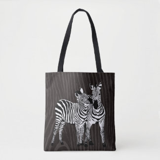 Zebra Spelen Tote Bag