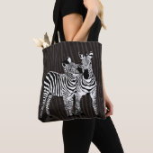 Zebra Spelen Tote Bag (Dichtbij)