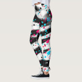 Zebra Splatter Leggings (Links)