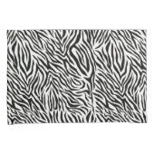 Zebra standaardformaat Pillow Hoesje Paar Kussensloop (Voorkant-Rechts)