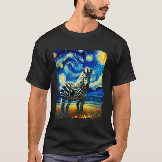 Zebra Starnight Zebra T-shirt (Voorkant)
