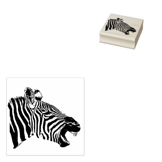 Zebra Stempel (Gestempeld)