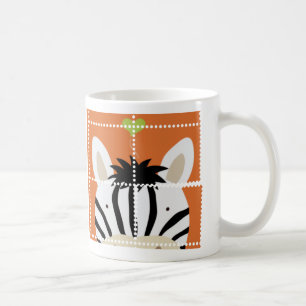 Zebra Stempel Koffiemok