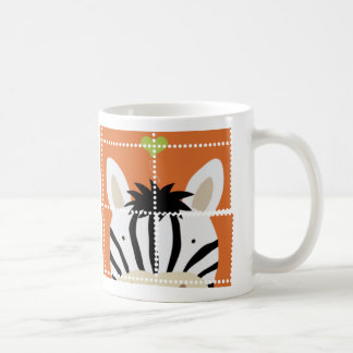 Zebra Stempel Koffiemok