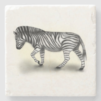 "Zebra" Stenen Onderzetter