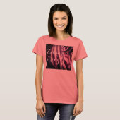 "Zebra Sterk" EDS-T-shirt - Roze T-shirt (Voorkant volledig)