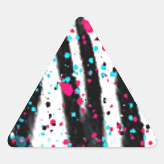 Zebra Sticker (Voorkant)