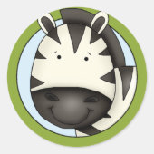 Zebra Sticker (Voorkant)