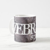 ZEBRA-stijl Koffiemok (Voorkant links)