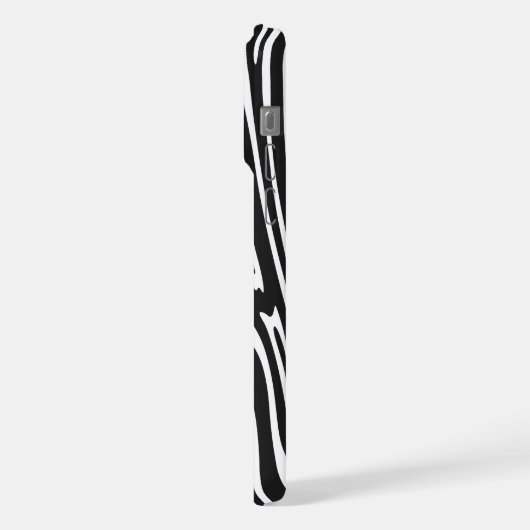 ZEBRA-STREEPPATROON iPhone HOESJE (Linkerkant)